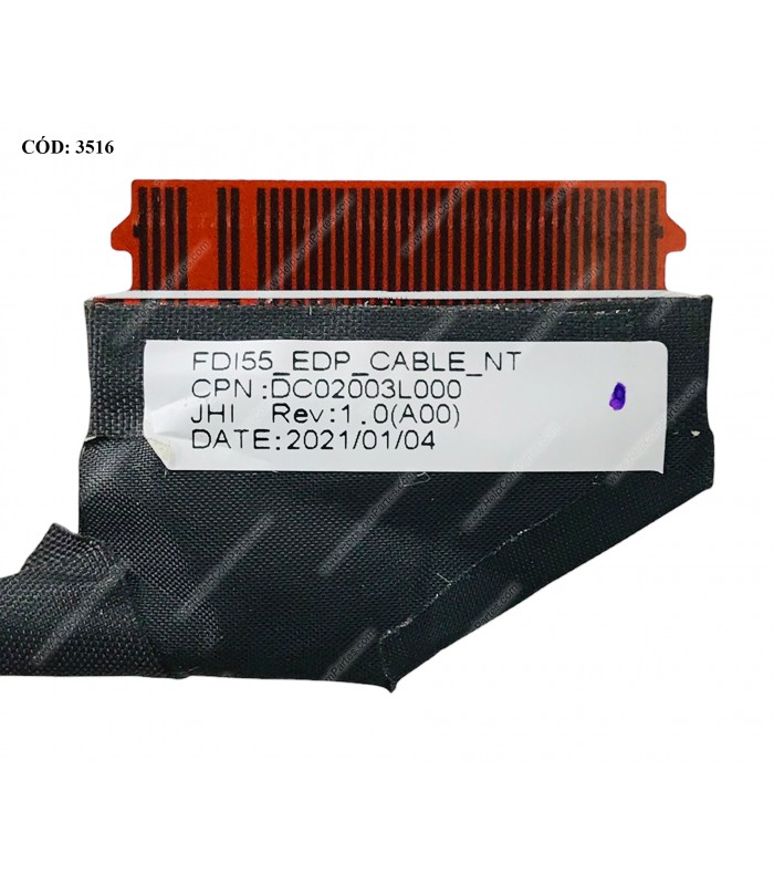 FLEX LCD DELL INSP. 15 3501 3502 3505 5593 5594 VOSTRO 3501 3502 SERIES 30PIN N-TS 0FY9WT DC02003L000 ORIG.