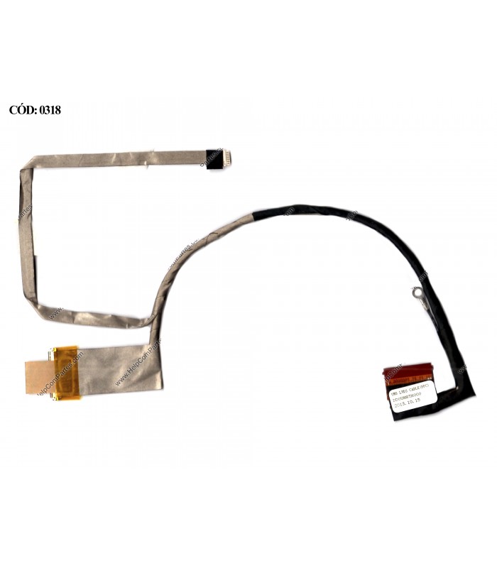 FLEX LCD DELL INSP. 14R N4010 SERIES (GRÁFICOS INTEGRADOS) SERIES 40PIN DDOUM8TH000 0P71M8 02HW70 OEM