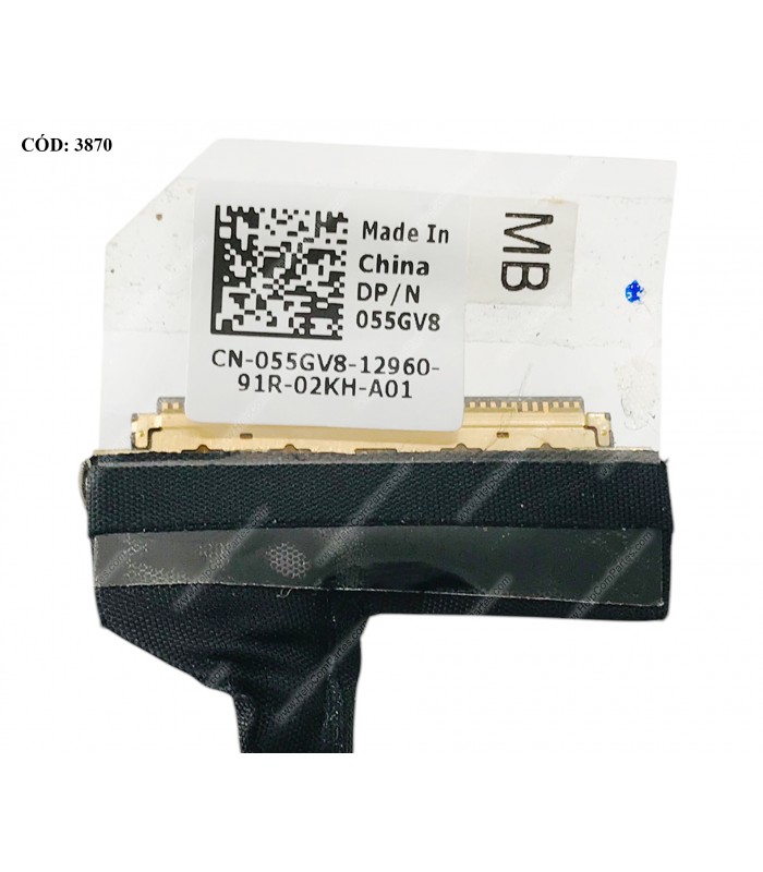 FLEX LCD DELL INSPIRON 14 3467 3468 3462 3465 VOSTRO 14 (3468) SERIES 30PIN EDP 60HZ N-TS 055GV8 ORIG. (DS)