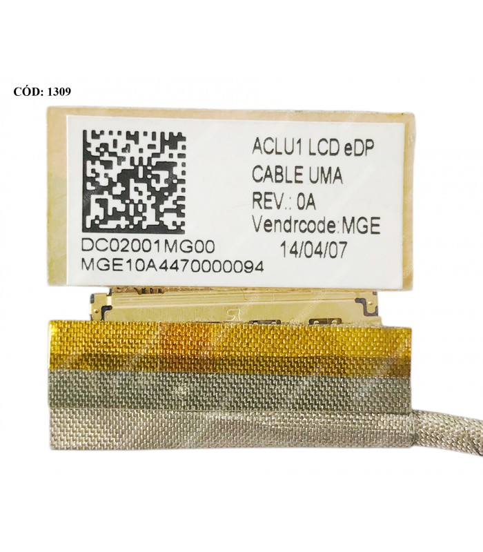 FLEX LCD LENOVO G40-30 G40-45 G40-80 G40-70 G41-35 Z40-70 Z40-75 SERIES (V.2)UMA EDP 30PIN DC02001MG00 ACLU1 ORIG.