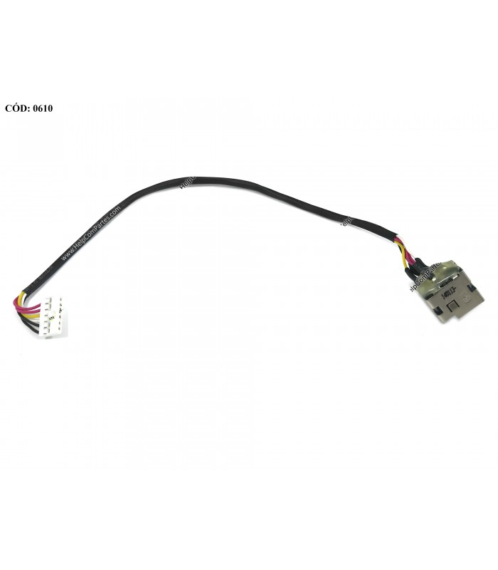 DC JACK POWER HP COMPAQ CQ71 PAV. DV6-1000 DV6-1100 DV6-1200 DV6-1300 DV7-3000 SERIES +CABLE 531864-001 ORIG.