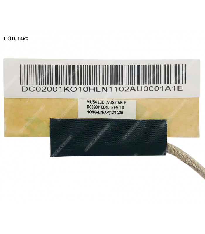 FLEX LCD LENOVO S300 S400 S500 13" SERIES NO TOUCH 40PIN DC02001KO10 ORIG.