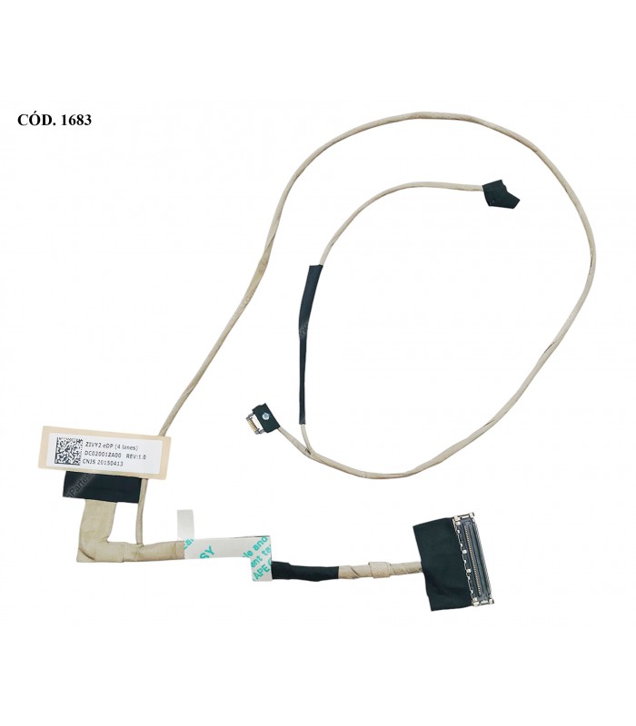 FLEX LCD LENOVO IDEAPAD  Y50 Y50-70 Y50-80 40PIN SERIES TOUCH DC02001ZA00 ORIG.