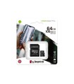 MICRO SD KINGSTON CANVAS SELECT PLUS 64GB  R/100MB/S A1 C10 + ADAPTADOR/ SDCS2/64GB