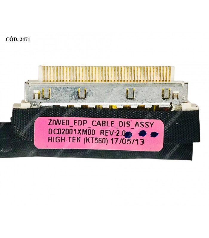 FLEX LCD LENOVO IDEAPAD B40 B40-30 B40-35 B40-45 B40-70 (VIDEO CARD) SERIES 30PIN DC02001XM00 ORIG. 
