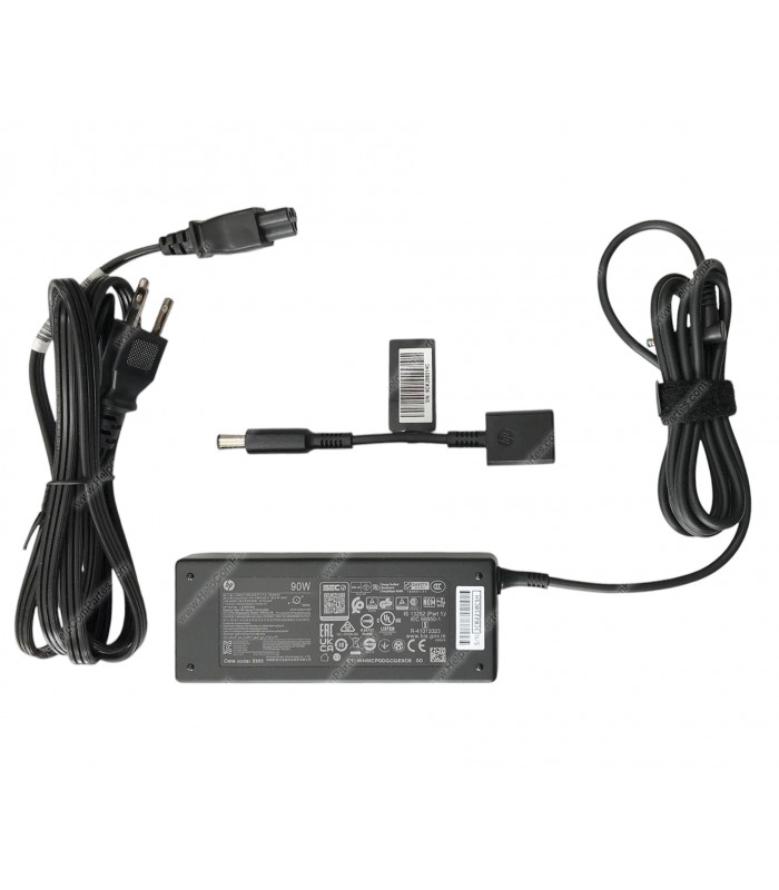 CARGADOR HP 19.5V---4.62A 90W PIN 4.5*3.0 100-240V~ US 50-60Hz 3PRONG H6Y90UTABA KIT ORIG.