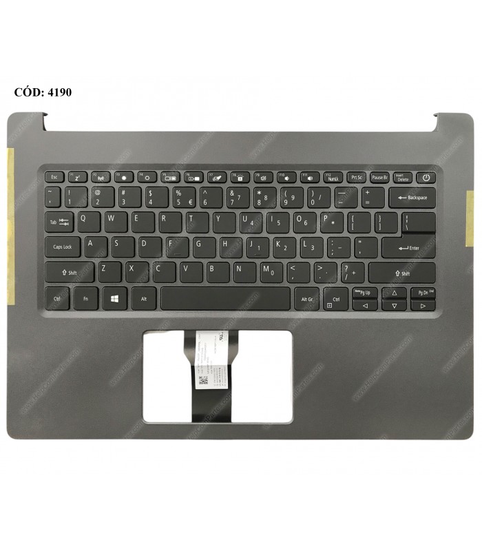 ACER ASSY W/KB W/PLMRST ASPIRE A514-52 A514-52G A514-52K A514-53 A514-53G SERIES BK 6B.HDWN8.032 BL US ORIG