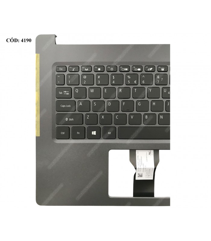 ACER ASSY W/KB W/PLMRST ASPIRE A514-52 A514-52G A514-52K A514-53 A514-53G SERIES BK 6B.HDWN8.032 BL US ORIG