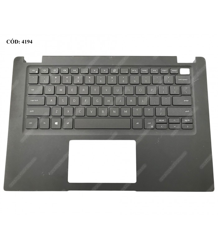 DELL ASSY W/KB W/PLMRST/ LATITUDE 3410 E3410 14.0" SERIES BK 00MC2P US ORIG. (DS)