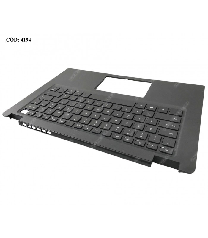 DELL ASSY W/KB W/PLMRST/ LATITUDE 3410 E3410 14.0" SERIES BK 00MC2P US ORIG. (DS)