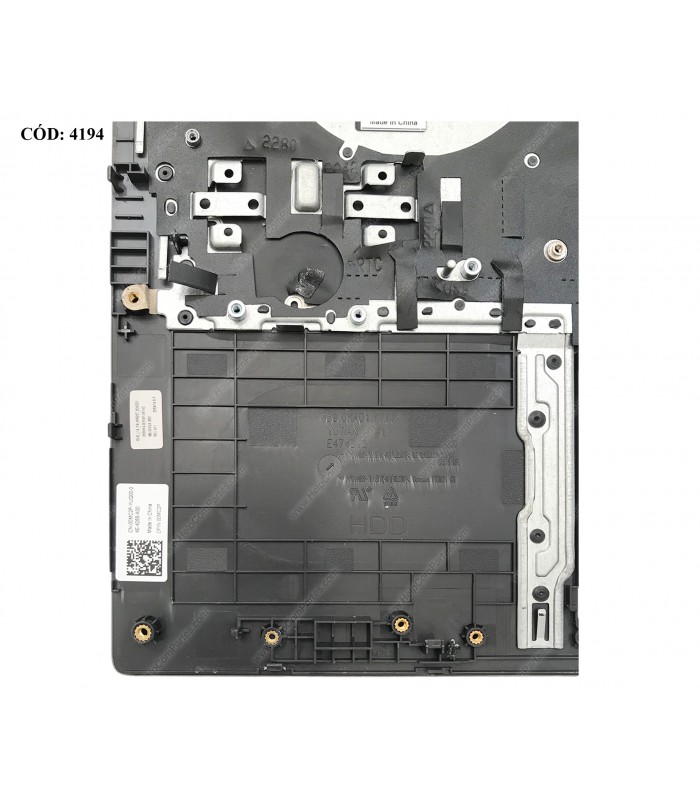 DELL ASSY W/KB W/PLMRST/ LATITUDE 3410 E3410 14.0" SERIES BK 00MC2P US ORIG. (DS)