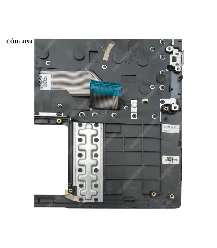DELL ASSY W/KB W/PLMRST/ LATITUDE 3410 E3410 14.0" SERIES BK 00MC2P US ORIG. (DS)