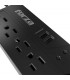 REGULADOR FORZA FVR-1011USB 1000VA/500W, BLACK 115V 50/60Hz 4.80A,2XUSB 5V/2.1A,4SLDS 5-15R/