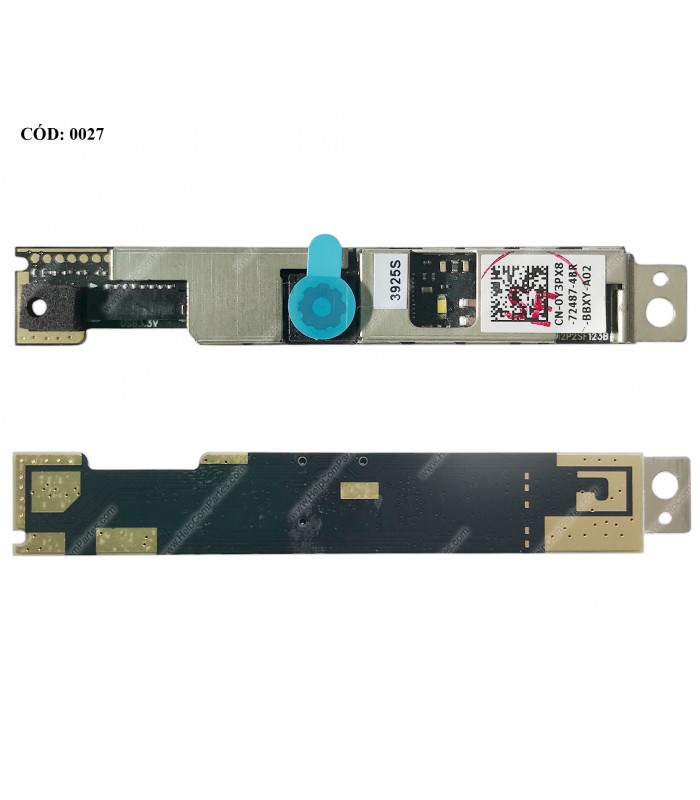 WEBCAM/MIC DELL INSP. 14R 3421 5421 5437 15R 3521 5521 5537 17R 3721 5737 3737 SERIES 0.92M 1MIC 0Y3PX8 ORIG.