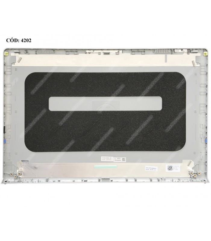LCD COVER DELL INSP. 15 3510 3511 3515 3520 3521 3525 3530 3535 VOSTRO 3510 3520 3525 SERIES 15.6" SLV 0DDM9D ORIG.
