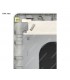 LCD COVER DELL INSP. 15 3510 3511 3515 3520 3521 3525 3530 3535 VOSTRO 3510 3520 3525 SERIES 15.6" SLV 0DDM9D ORIG.