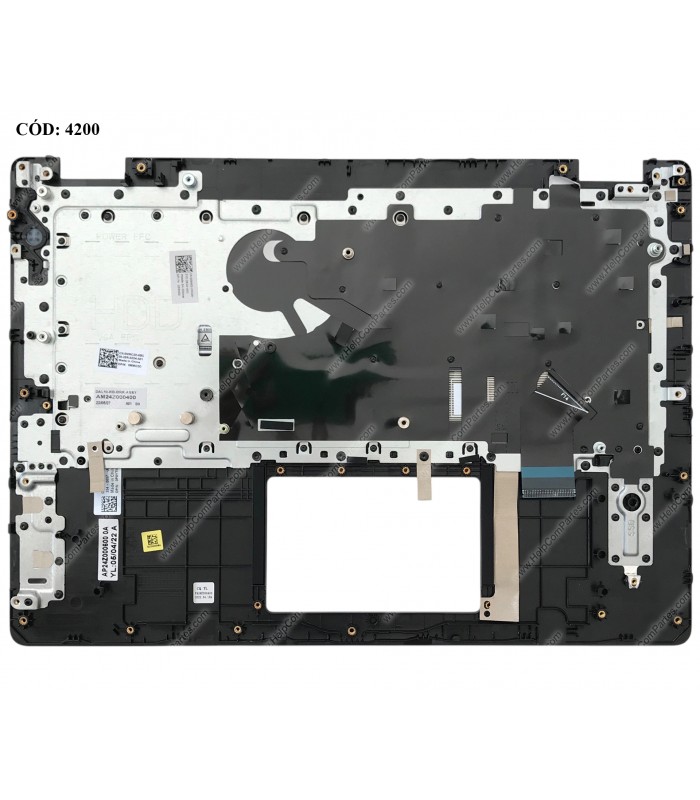 DELL ASSY W/KB W/PLMRST/ LATITUDE 3490 E3490 SERIES BK 0599G2 0P8YTM 0MMC2D N-BL LA ORIG.