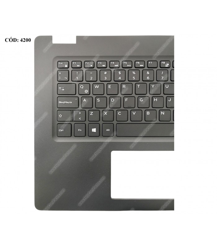 DELL ASSY W/KB W/PLMRST/ LATITUDE 3490 E3490 SERIES BK 0599G2 0P8YTM 0MMC2D N-BL LA ORIG.