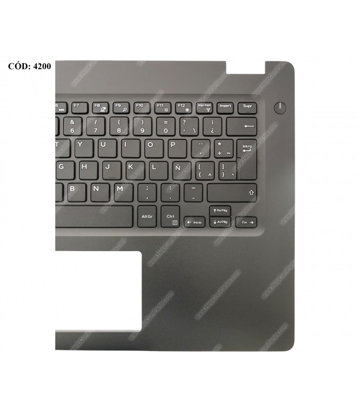 DELL ASSY W/KB W/PLMRST/ LATITUDE 3490 E3490 SERIES BK 0599G2 0P8YTM 0MMC2D N-BL LA ORIG.