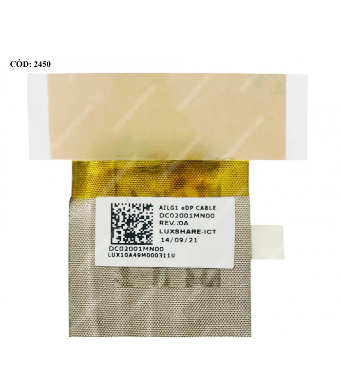 FLEX LCD LENOVO G70-70 G70-80 G70-30 G70-45 G70-50 SERIES 30PIN DC02001MN00 ORIG.