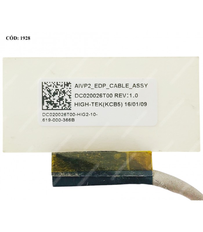 FLEX LCD LENOVO IDEAPAD 100-15IBY 100-15 100-14 15.6" 30PIN SERIES DC020026T00 ORIG.