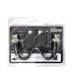 BALUN EPCOM TITANIUM HASTA 5MP, TURBOHD HD-TVI/HD-CVI/AHD /UTP CAT 5e/6/ CABLE RF BLINDADO