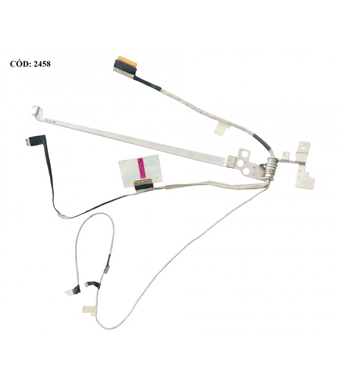 FLEX LCD LENOVO FLEX2-14  FLEX2-14D SERIES 30PIN 460.00X0B.0023 +BISAGRA IZQUIERDA 433.00X02.0012 ORIG.