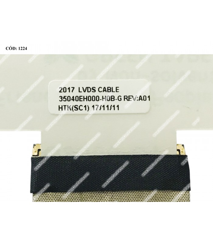 FLEX LCD HP 15-D000 15-D100 15Z-D00 250 G2 255 G2 255 A4 255 E1 255 E2 COMPAQ 15-A 14-A 14-D SERIES 40PIN 747115-001 ORIG.