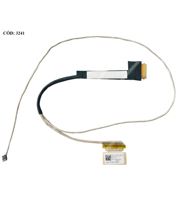 FLEX LCD LENOVO IDEAPAD 320-14IAP 320-14ISK 5000-14 520-14 SERIES 30PIN DG421 DC02001YC10  ORIG.