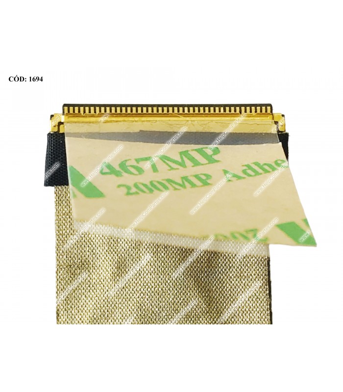 FLEX LCD HP 2000-2A 2000-AB 2000-2C 2000-2D 2000T-2A 2000Z-2A HP 250 255 G1 255 A4 255E2 SERIES 40PIN 15,6" 689677-001 ORIG.