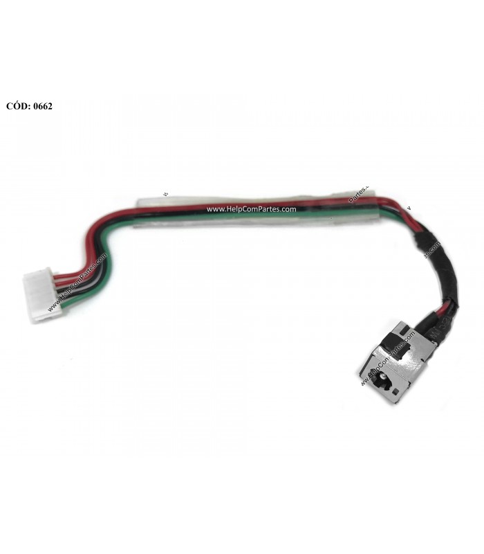 DC JACK POWER HP COMPAQ DV2100 DV2200 DV2300 A900 C700 V3000 V3100 V3700 V3800 SERIES +CABLE 462403-001 ORIG.