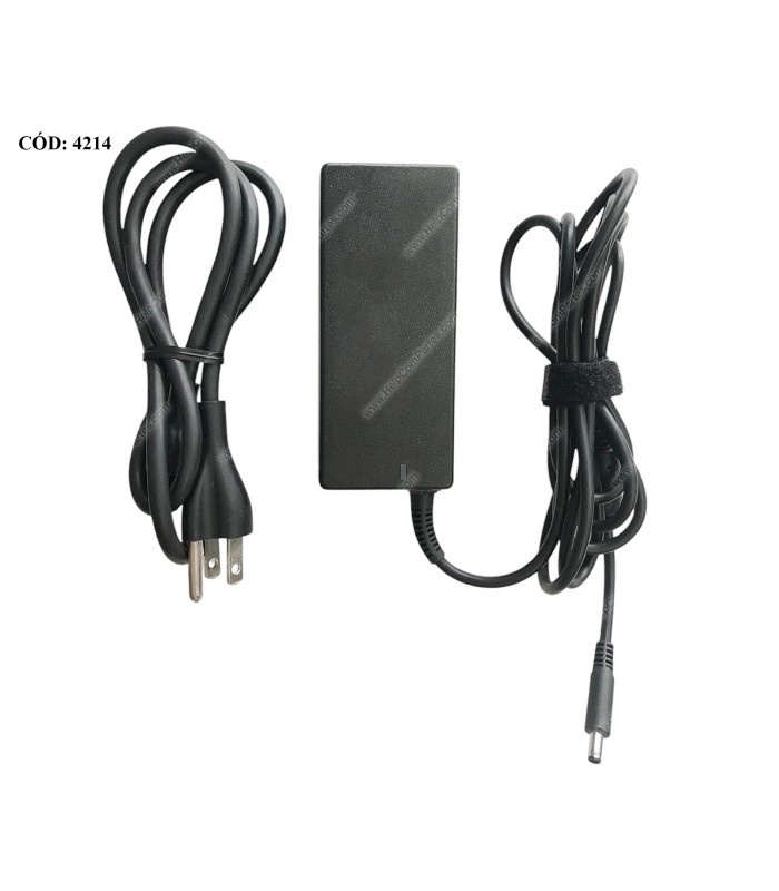 CARGADOR DELL 19.5V---3.34A 65W PIN 4.5*3.0 100-240V~ US 50-60Hz 3PRONG 0MGJN9 ORIG. (DS)