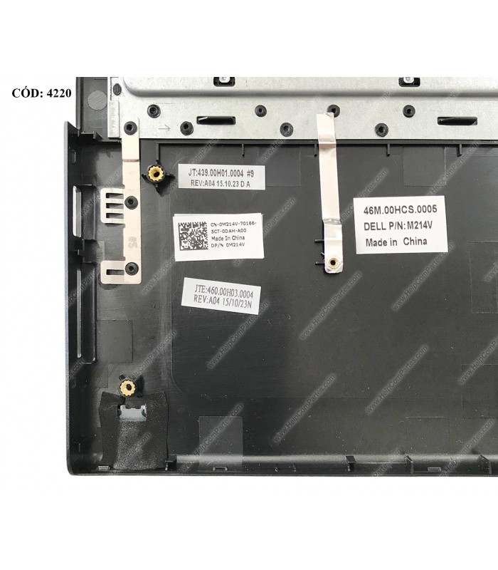 DELL ASSY W/PLMRST NO/TP  W/PWR INSPIRON 15 3543 3542 3541 SERIES BK 0M214V ORIG.