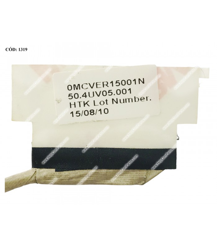 FLEX LCD DELL INSP. 14Z 5423  SERIES 40PIN 50.4UV05.001 04MYD7 4MYD ORIG.