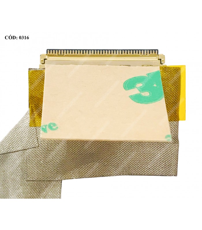 FLEX LCD TOSHIBA SATELLITE L670 L670D L675 L675D SERIES 40PIN DC020011H10 ORIG.