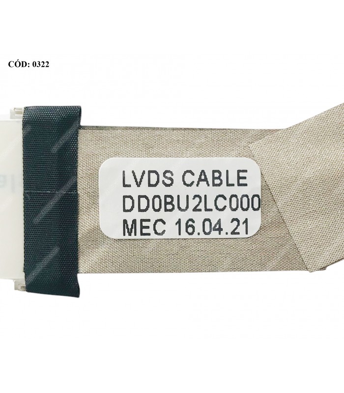 FLEX LCD TOSHIBA SATELLITE M800 M800D M801 M802 M805D U400 U405 U405D SERIES 20PIN A000020640 OEM