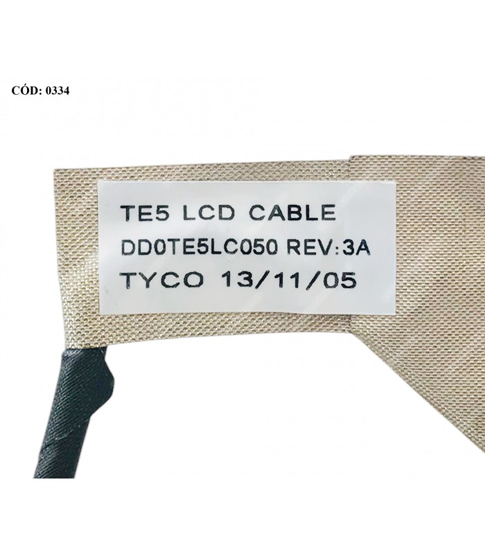 FLEX LCD TOSHIBA SATELLITE L700 L740 L745 L700D L740D L745D SERIES 40PIN DD0TE5LC050 OEM.