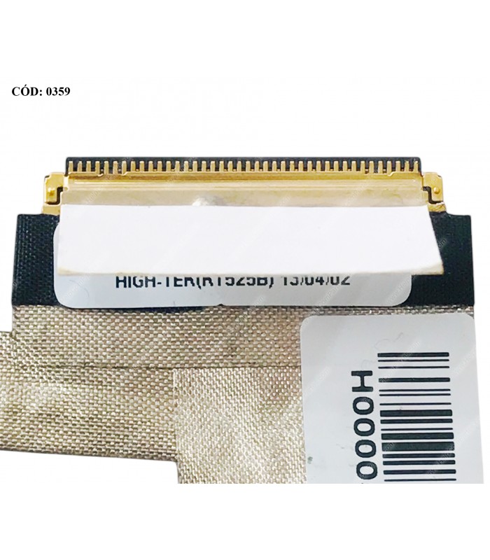 FLEX LCD TOSHIBA SATELLITE L850 L850D L855 L855D L870 L875 L875D C850 C850D C870 C875 SERIES 40PIN H000050300 ORIG.