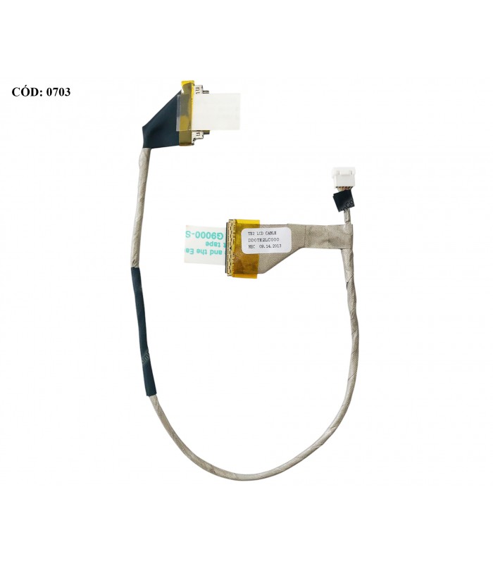 FLEX LCD TOSHIBA SATELLITE L600 L600D C630 L645 L645D L640 L640D L745 SERIES 40PIN DD0TE2LC000 A000070510 ORIG.