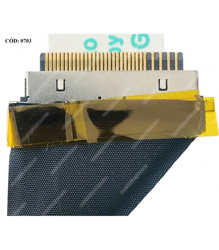 FLEX LCD TOSHIBA SATELLITE L600 L600D C630 L645 L645D L640 L640D L745 SERIES 40PIN DD0TE2LC000 A000070510 ORIG.