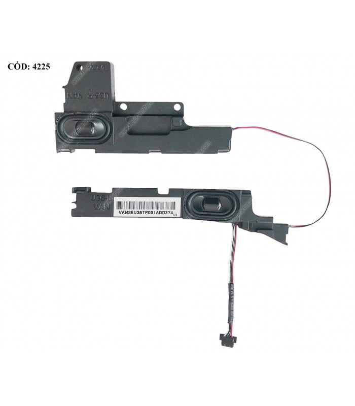 ALTAVOCES HP PAV. 15-B00 15-B100 15T-B100 15Z-B000 SLEEKBOOK 15-B 15T-B PAV.TS 15-B SERIES R/L 701690-001 ORIG.