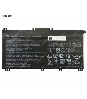BATERIA HP 11.28V---41WH 3C HW03XL/15-EG 15-EH 17-CN 17-CP 17T-CN 240 245 246 250 255 470 G8 G9 G10 SERIES L97300-005 ORIG