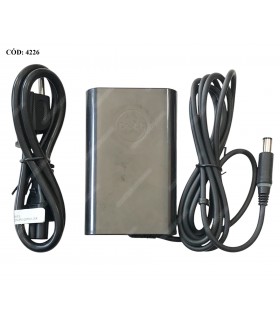 CARGADOR DELL 19.5V---3.34A 65W PIN 7.4*5.0 100-240V~ US 50-60Hz 3PRONG SLIM 06TFFF OEM