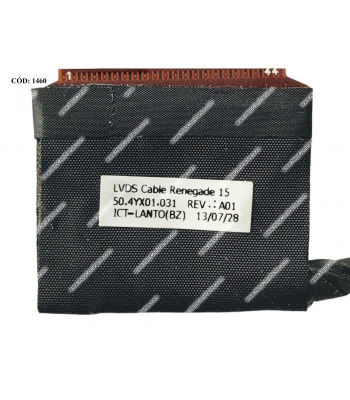 FLEX LCD HP 450 455 PROBOOK 450 G0 455 G1 15" SERIES 40PIN 721936-001 ORIG.