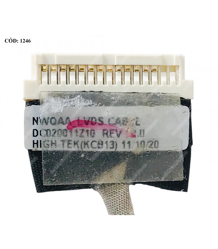 FLEX LCD TOSHIBA A660 A660D A665 A665D C660 C660D C665 C665D P750 P750D P755 P755D V.1 SERIES 40PIN K000111210 ORIG. (DS) 