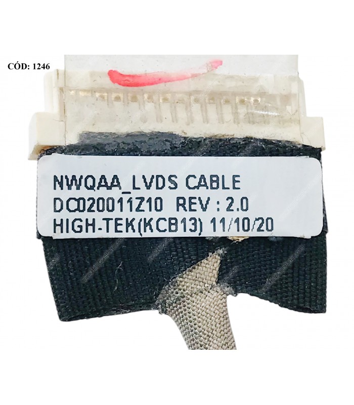 FLEX LCD TOSHIBA A660 A660D A665 A665D C660 C660D C665 C665D P750 P750D P755 P755D V.1 SERIES 40PIN K000111210 ORIG. (DS) 