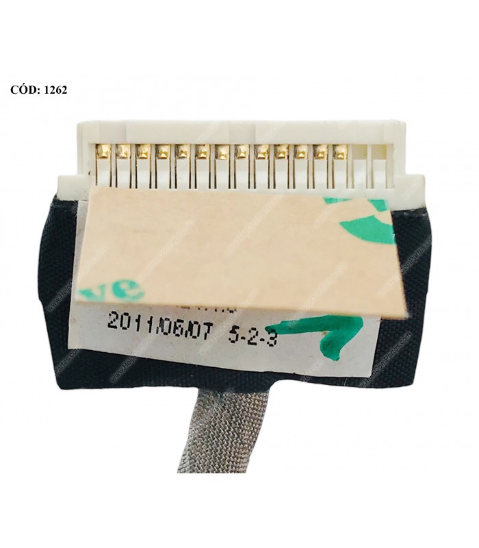 FLEX LCD TOSHIBA SATELLITE A660 A660D A665 A665D SERIES 40PIN DC020012Q10 K000122130 ORIG.