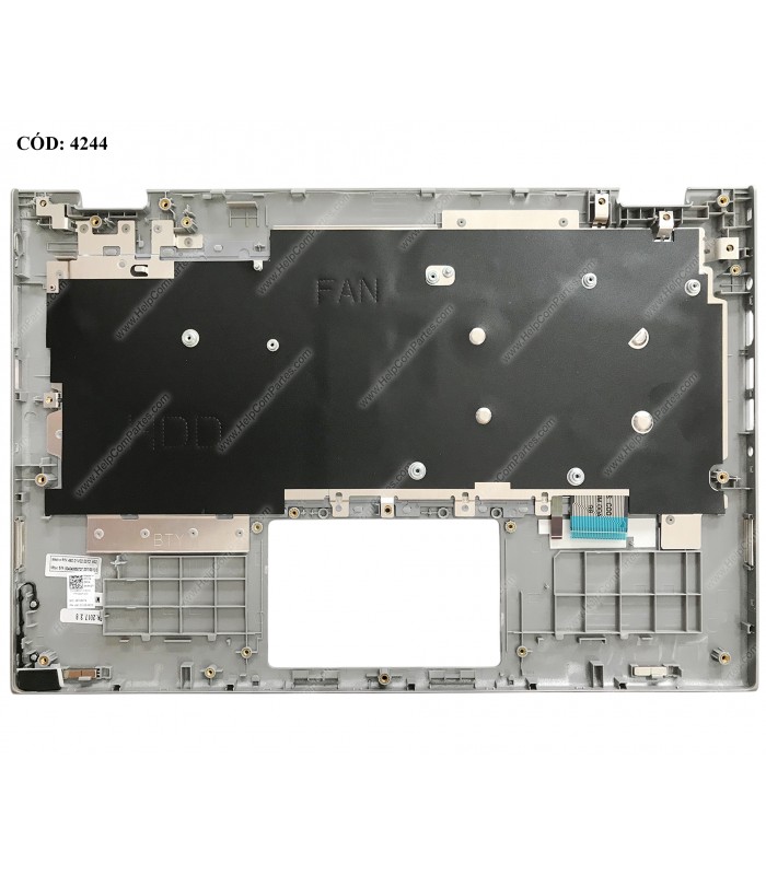 DELL ASSY W/KB W/PLMRST NO/TP /INSPIRON 13 7347 7348 SERIES / 0K8N2T SLV BL US ORIG.