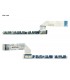 LED BOARD TOSHIBA A660 A665 P750 P755 K000102860 ORIG. (DS)
