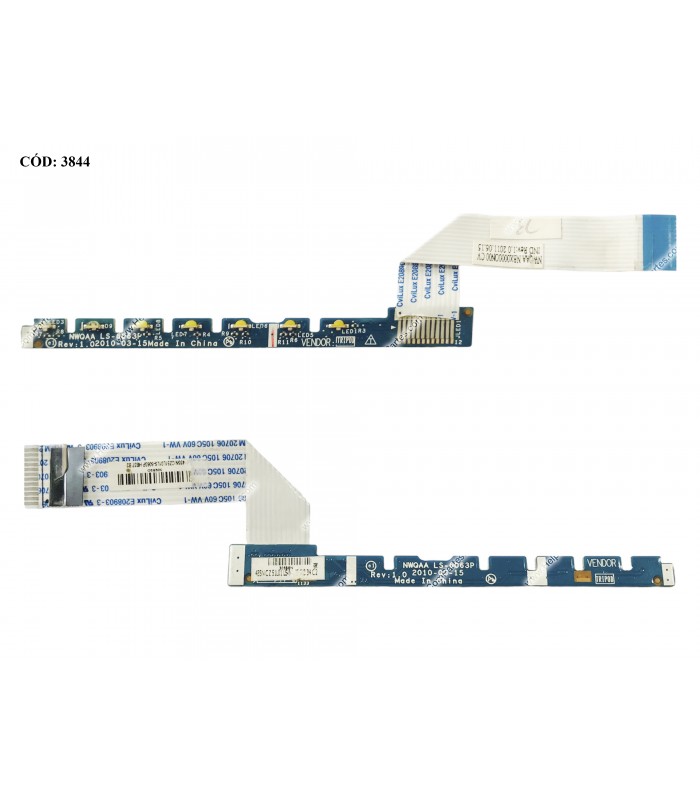 LED BOARD TOSHIBA A660 A665 P750 P755 K000102860 ORIG. (DS)